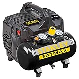 STANLEY FATMAX Silent Air Compressor DST 101/8/6SI - Silent Compressor - 59 db