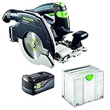 Festool Akku-Handkreissäge HKC 55 Li EB-Basic + BP 18 Li 5,2 AS-ASI 577034