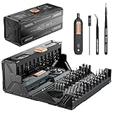 JAKEMY 180 in 1 Feinmechaniker Schraubendreher Set Reparatur Werkzeug mit Schraubenausdreher Set für Laptop, iphone, ipad, Switch, PS5, Xbox, Handy, Macbook, Computer, Brille, Uhren, usw