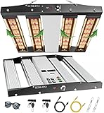 SPC2500 LED Grow Lights, 3 Arten von Full Spectrum Grow Light 250W, 4x4 ft Abdeckung mit 1220 Sam-sung LEDs, Daisy Chain Dimmable Timer & Time Reservation Veg Bloom Growing Lamps für Indoor-Pflanzen