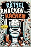 Rätsel knacken beim Kacken: Der ideale Begleiter fürs stille Örtchen – vollgepackt mit kniffligen Rätseln und humorvollen Sprüchen - inkl. ... zum Erlebnis | Beliebtes Geschenk für Männer