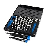 iFixit Manta Precision Bit Set, Präzisions mit 2 Schraubendrehern & 112 Bits: Mini-Bits (4 mm) für Elektronik und 1/4 Zoll Standard Bits