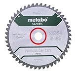 Metabo Kreissägeblatt 'precision cut wood - classic' – 254 x 30, Z48 WZ 5°neg. – 628061000 – Für halbstationäre Kreissägen – Sägeblatt für Holz – 48 Zähne