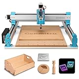 Genmitsu 4040 CNC-Fräsmaschine, unterstützt 4-Achsen und WiFi-Modul, verbesserter Leitspindelantrieb für Holzbearbeitung, Metall- und Acrylschneiden, Fräsen, GRBL-Steuerung