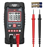 CUSBON Digital Multimeter, Auto-Range Multimeter(AC/DC Spannung, Widerstand, Durchgang, NCV) Messgerät Tester mit LCD-Anzeige und LED-Licht