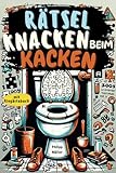 Rätsel knacken beim Kacken: Der ideale Begleiter fürs stille Örtchen – vollgepackt mit kniffligen Rätseln und humorvollen Sprüchen - inkl. ... zum Erlebnis | Beliebtes Geschenk für Männer