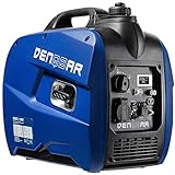 DENQBAR Inverter Stromgenerator DQ-2100 2100W, Benzin Stromerzeuger mit 230V, USB Fast-Load, Superleise, LED Display, tragbar - Für Camping, Outdoor, Baustelle, Reise, Wohnmobil und Notstromaggregat