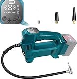 EID Akku Kompressor Wireless inflator für Bosch Professional 18V System Akku,Elektrische Luftpumpe,150PSI tragbare Luftkompressor mit LED Digitaler Druckanzeige für Auto, Motorrad, Fahrrad Bälle