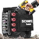 SCHMITZ.Tools Magnetarmband Handwerker Geschenke - Handwerker Gadget - Geschenke für Männer Papa - Magnetarmband Werkzeug - praktische Geschenke für Väter - Vatertagsgeschenk