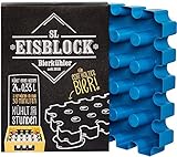 SL-Eisblock Bierkastenkühler 24x0,33l Made in Germany, 34 x 25 x 6 cm Blau