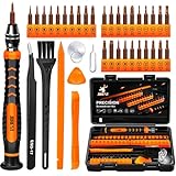 JOREST 38Pcs Feinmechaniker Schraubendreher Set, Mini Werkzeug mit Torx T5 T6 T8 T9 T10 T20, usw, Reparatur Kit für iphone, ipad, Switch, PS4, Xbox, Laptop, Macbook, Computer, Brille, Uhren, usw