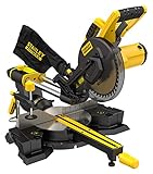 Stanley FatMax Paneelsäge FME721 (1.500 Watt, 216 mm, mit Laser-Linienführung, 2 ausziehbare Materialauflagen, Staubfangbeutel, horizontaler Zug-Griff, inkl. Hart-Metall-Sägeblatt)