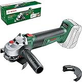 Bosch Akku-Kompakt-Winkelschleifer UniversalGrind 18V-75 (Ohne Akku; 18 Volt System; zum Schleifen, Trennen und Bürsten in verschiedenen Materialien; 115mm Schleifscheibendurchmesser; im Karton)