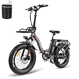 Fafrees F20 MAX E-Bike Klapprad 20 Zoll bis 150 kg Elektrofahrräder Damen, Fatbike Ebike Mountainbike Herren 48V 22,5AH Batterie, Elektro Klapprad 54 N.m, Elektrische Fahrrad Erwachsene