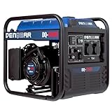 Denqbar Inverter Stromerzeuger DQ-4500 4500W, Open Frame Generator Benzin mit 230V, Eco Mode und USB Fast-Load 4-Takt Motor, tragbar - Für Garage, Baustelle, Heimwerken und als Notstromaggregat