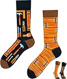 TODO Colours Lustige Socken mit Motiv - mehrfarbige, bunte, Verrückte für Herren und Damen (43-46, Heimwerker Socken)