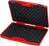 Knipex Werkzeug-Box 'RED' leer 00 21 15 LE, (B x H x T) 327 x 65 x 275 mm