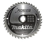 Makita Specialized Saegeblatt, 165 x 20 mm, 40Z, B-32954