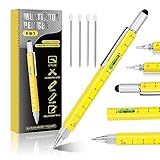 Stiftgeschenke für Männer, 6-in-1-Multitool-Stift, coole Gadgets-Werkzeuge für Männer, Geburtstagsgeschenke für Männer, Ehemann, Opa, Ingenieur, Heimwerker