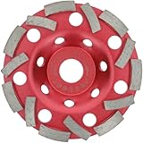 PRODIAMANT Diamant Schleiftopf Ø 125mm Extra Speed Turbo | Schleifscheibe für Beton, Naturstein, Fliesenkleber, Granit & Mauerwerk | 22,2mm Aufnahme, Doppelreihig, Profiqualität