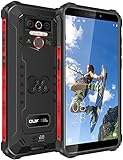 OUKITEL WP5 Pro Outdoor Handy 8000mAh Akku 4GB+64GB Smartphone ohne vertrag 5.5 Zoll IP68/IP69K Wasserdichter Outdoor Handy ohne vertrag,4 LED-Blitz+OTG+GPS Handys Face/Fingerprint ID 1Jahr Garantie