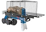 Scheppach Holzspalter liegend HL460 Brennholzspalter Hydraulikspalter | elektrisch 230V | Spaltkraft 4 Tonnen | Spaltlänge 370mm | 1500W Leistung | Ø250mm Spaltgut | inkl. Ablagetisch