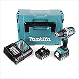 Makita DDF 484 RFJ Akku Bohrschrauber brushless 18V 54Nm + 2x Akkus 3,0Ah + Ladegerät im Makpac