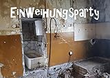 Einladungskarten Set 25 tlg. Einweihungsparty Einweihung