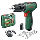 Bosch Akku Bohrschrauber EasyImpact 1200 (2x Akkus, 12 Volt System, 19tlg. Zubehör-Set, im Koffer)