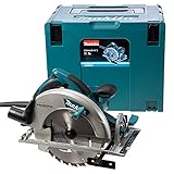 Makita 5008 MGJ 1800 W Handkreissäge 210mm im Makpac Schwarz, Blau, Silber 240 Volt