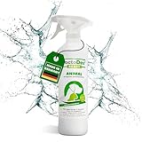 BactoDes - Animal Ready Geruchsneutralisierer Sprayflasche 1l gebrauchsfertig - Starker Enzymreiniger Katzenurin, Hundeurin & Tiergerüche - Effektiver Geruchsentferner mit Bio Mikroben-Wirkung