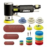 Druckluft Exzenterschleifer Mini 25mm 50mm 75mm Poliermaschine Auto Polierer Set