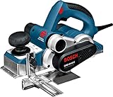 Bosch Professional Hobel GHO 40-82 C (Leistung 850 Watt, inkl. Staubbeutel, Parallelanschlag, Falztiefenanschlag, 1x Hobelmesser, HandwerHandwerkoffer)